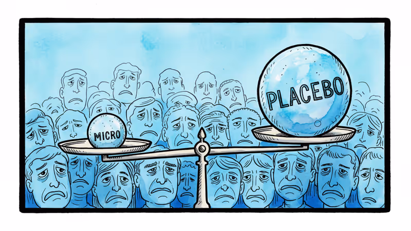 Microdosing Fails Where Placebo Succeeds in Depression Study