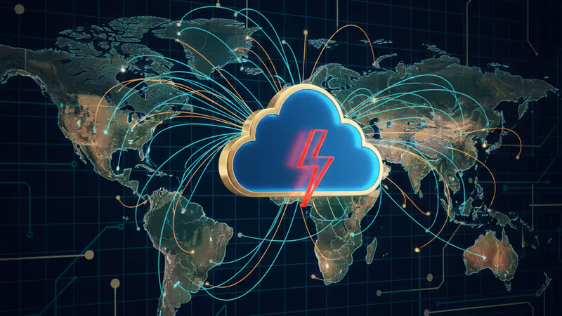 오류 메시지가 뜬 마이크로소프트 아웃룩 대시보드 화면