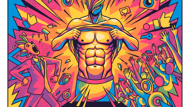 Mike Sorrentino reveals his abs on the Sherri talk show