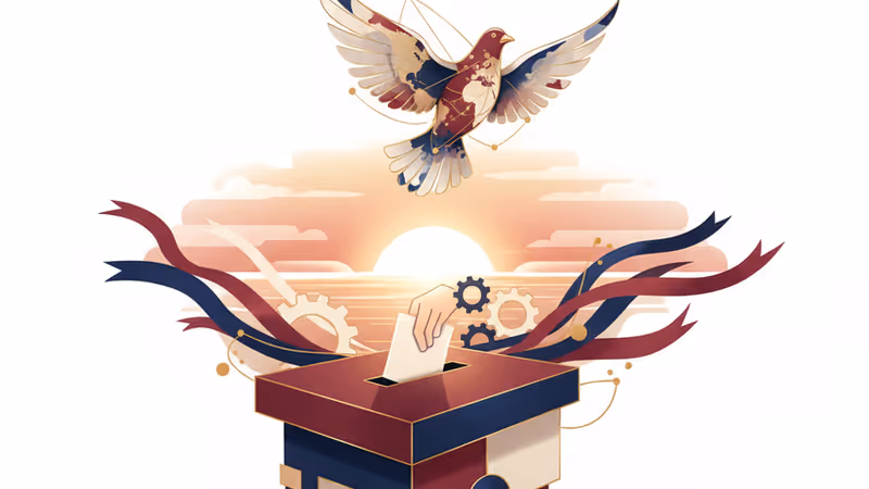 A warship launching a missile at sea during Christmas night