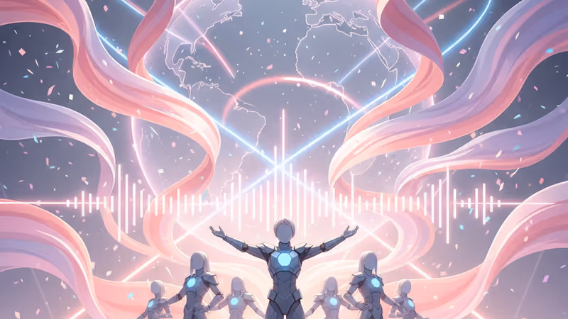 MODYSSEY members celebrating on the finale stage