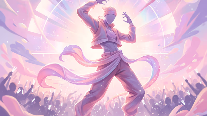 MONSTA X 周憲以新歌 STING 強勢回歸的舞台表演畫面