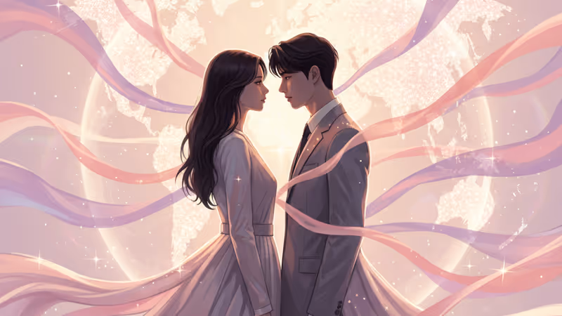 《致親愛的賊》劇照：文相敏與南志鉉的神祕邂逅