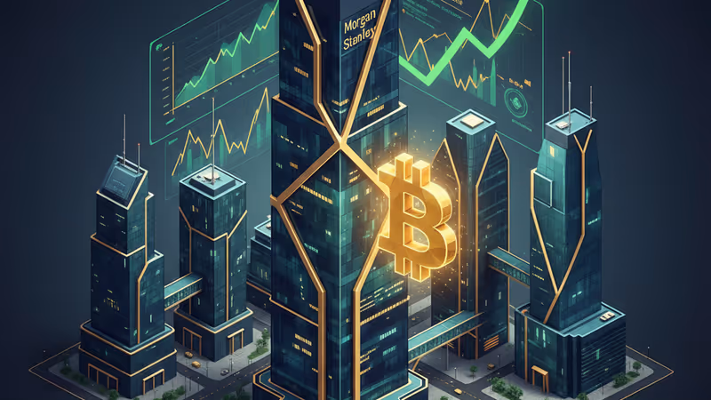 比特幣價格走勢與金融阻力位示意圖