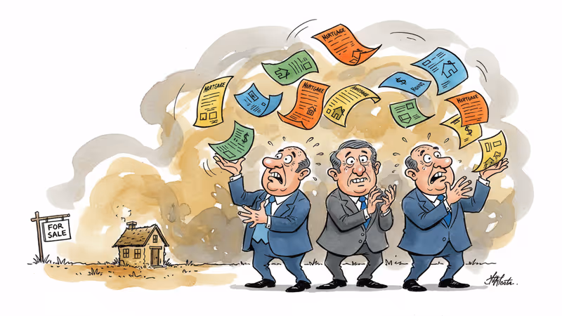 房貸政策為何救不了房市危機