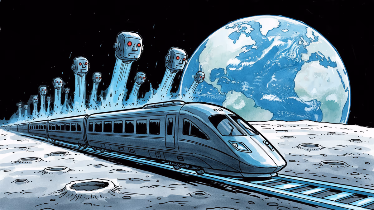 달에서 AI 위성을 우주로 쏘겠다는 머스크, 꿈일까 계획일까