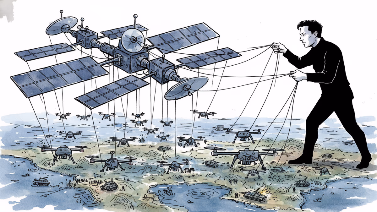 Musk's Starlink Becomes Ukraine's Secret Weapon in War's Latest Turn