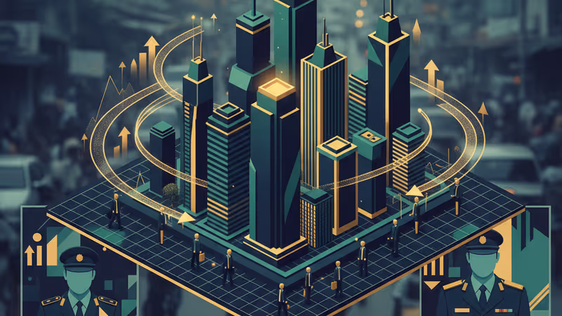 Military-backed party campaign posters in Yangon