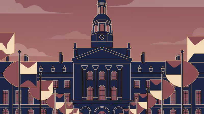 位於海牙的國際法院審判現場圖