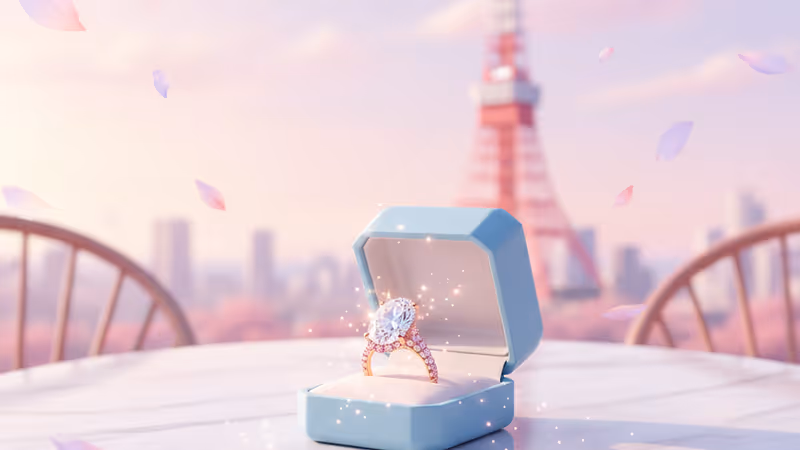 The romantic Tokyo Tower night view mentioned by Nam Bo Ra