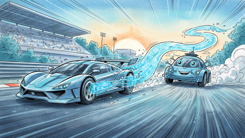 レーシングカーが生成する膨大なデータが、自動車業界の未来を変える