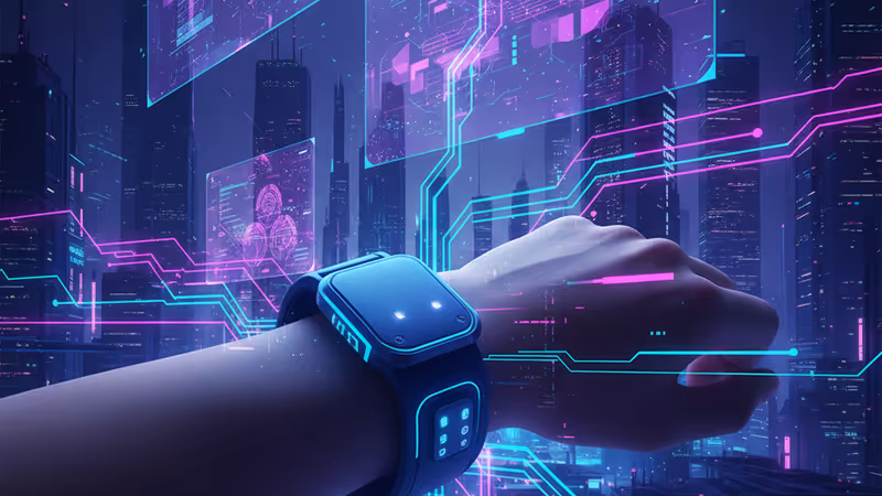 Natural Cycles의 새로운 스마트 손목밴드 착용 모습