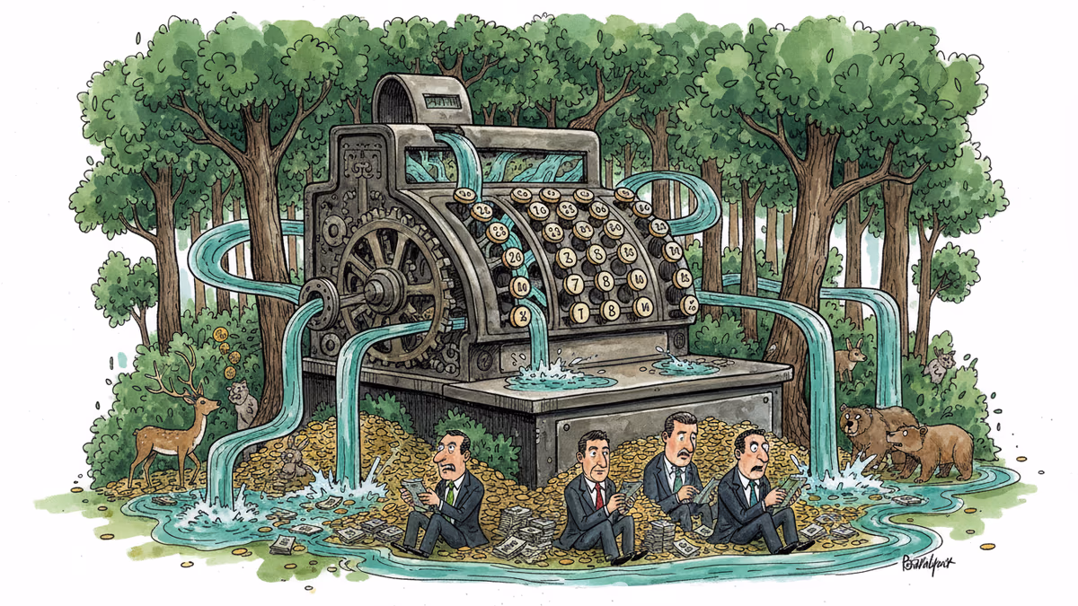 自然への投資は年間100兆円不足：地球の「無料サービス」に値札をつける時代