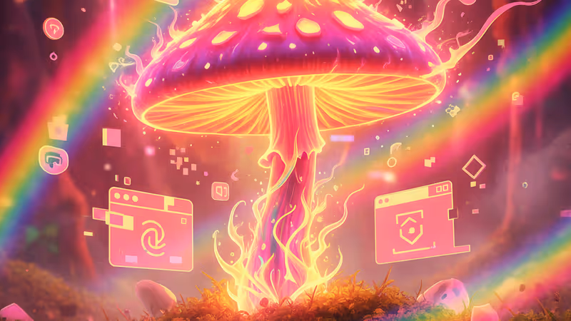 죽음에서 피어나는 생명, 그림블우드 손위스커 버섯 타임랩스의 미학