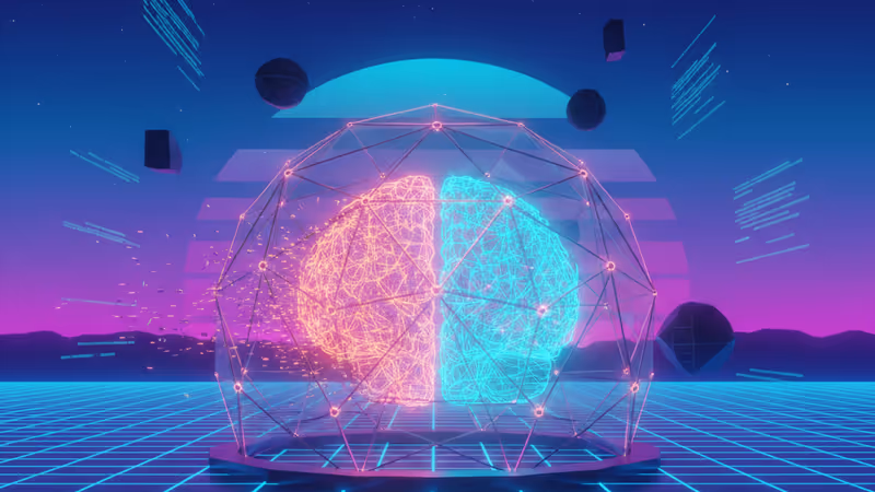 대한민국 AI 파운데이션 모델 개발 선정 경쟁을 형상화한 그래픽