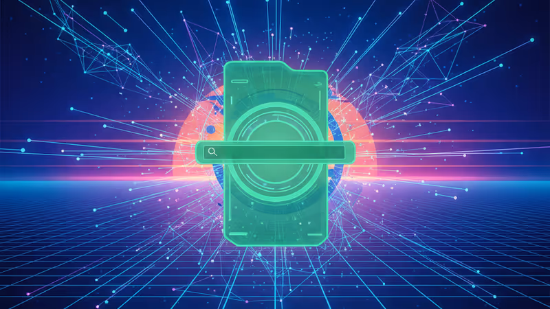 2025년 네이버의 국내 검색 점유율 상승을 나타내는 데이터 그래픽