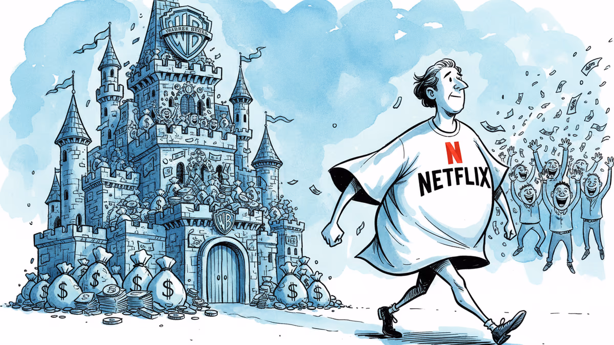 넷플릭스가 300억 달러 딜을 포기한 이유