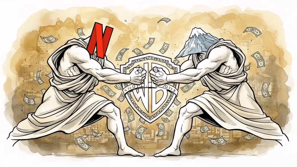 華納兄弟與派拉蒙收購大戰：Netflix推薦案背後的最後談判