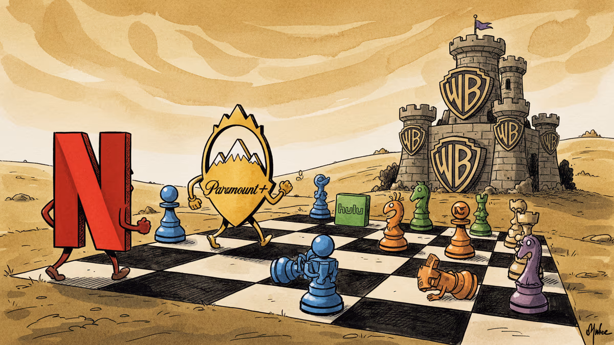 넷플릭스가 포기한 워너브러더스, 파라마운트가 낚아챌까