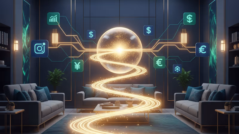 Netflix 與華納兄弟探索標誌在螢幕上整合的意象圖