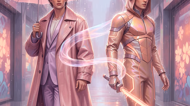 Lead actors Gong Myoung and Jin Sun Kyu in a scene from Netflix movie Husbands in Action