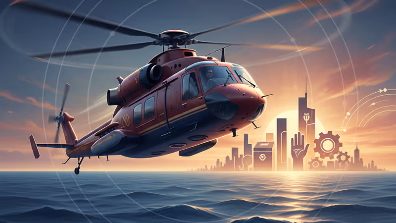 美軍在卡拉卡斯展開逮捕行動並移送馬杜洛的象徵景象