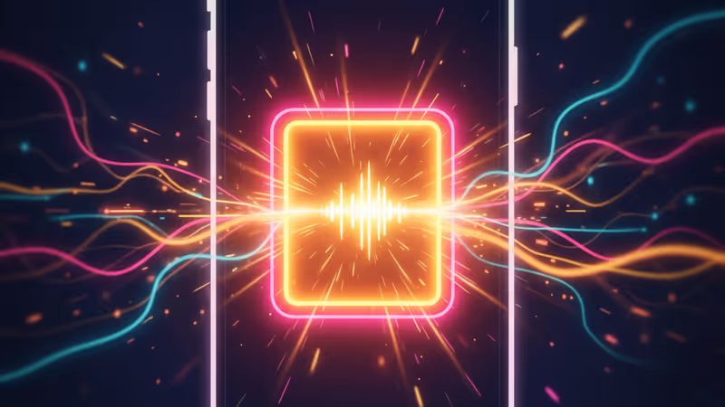 Close-up of a smartphone with a threatening email notification