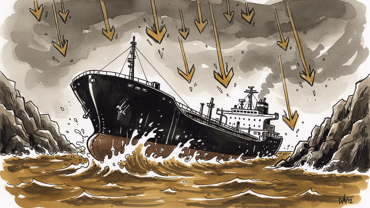 호르무즈 해협 봉쇄에 일본 증시 3% 급락