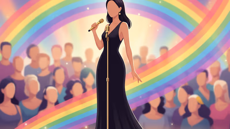 Nikki Glaser hosting the 2026 Golden Globes on stage