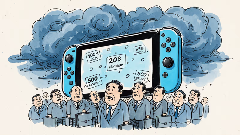 닌텐도 스위치 2, 1년 만에 1737만 대 판매... 그런데 주가는 왜 30% 폭락했을까?