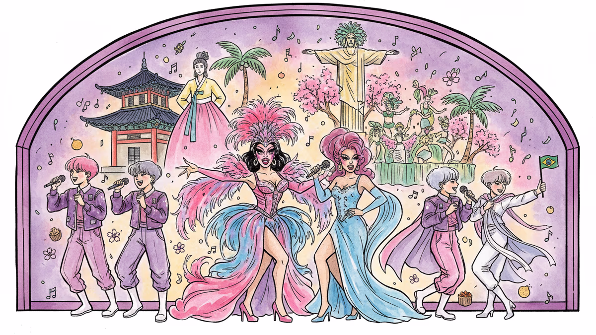 NMIXX攜手Pabllo Vittar：K-Pop全球化的新實驗？