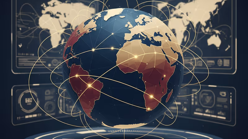 A silhouette of Wang Yi during a diplomatic briefing in Beijing