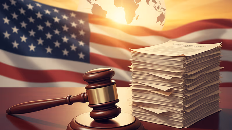 ジャック・スミス特別検察官の非公開証言録と法的文書のイメージ