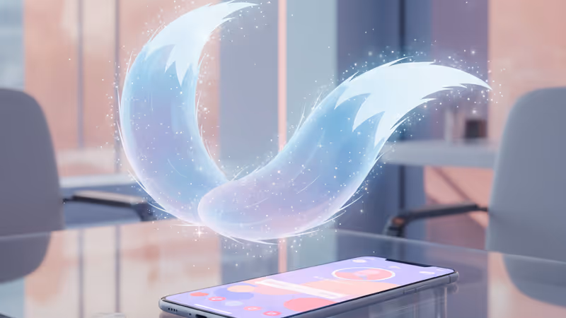 드라마 노 테일 투 텔의 신비로운 분위기를 암시하는 이미지