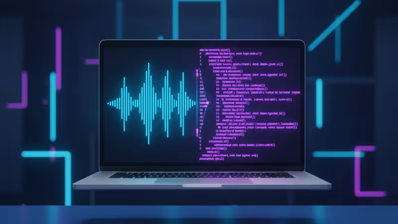 一名使用者利用 Claude AI 進行軟體開發的示意圖