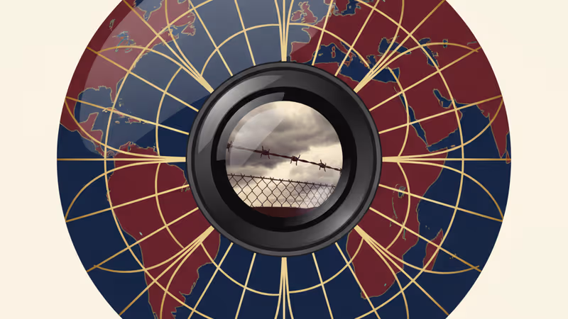 Debris of a drone and the tense atmosphere of the Korean border