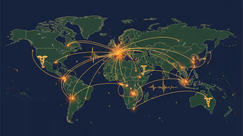 ノボノルディスクのロゴがある製薬企業のビル外観