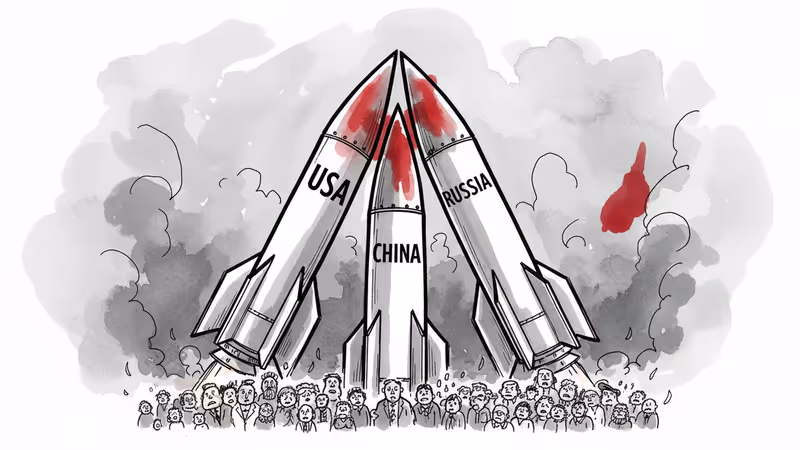 核軍控條約終結：三強軍備競賽的序幕