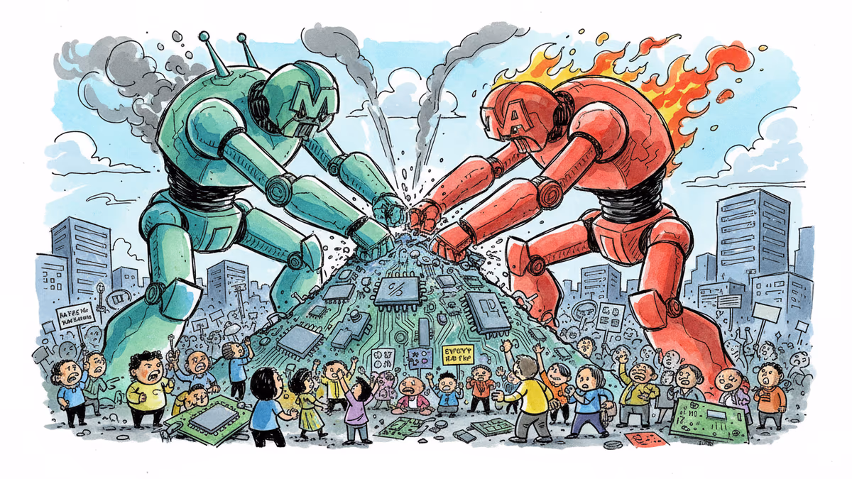 엔비디아 독점 시대 끝나나? AMD가 20% 점유율 확보