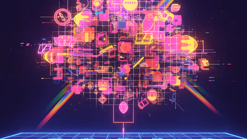 NYT Connectionsのゲーム画面とスポーツ用品のイラスト