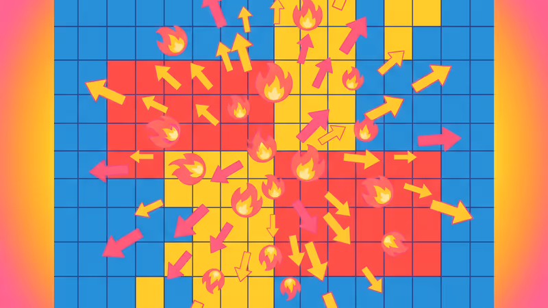 뉴욕타임즈 Pips 게임의 디지털 퍼즐 판 전경