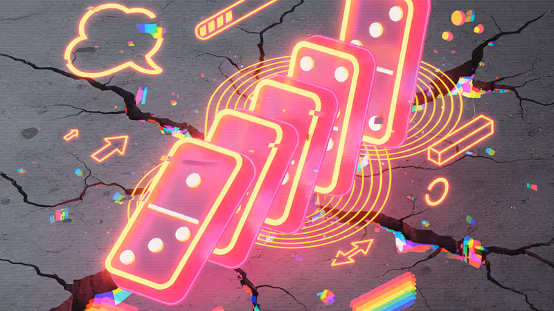 NYT Pips 게임의 색상 영역과 도미노 타일 구성도