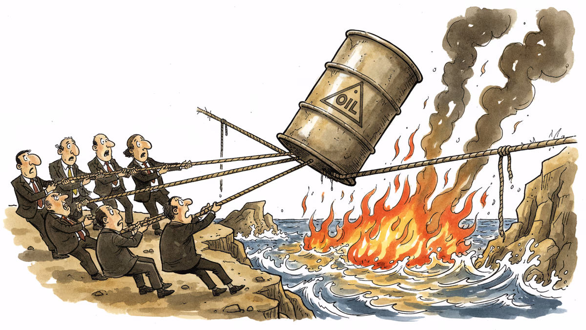 原油$118→$102、G7介入が戦時市場を揺さぶる