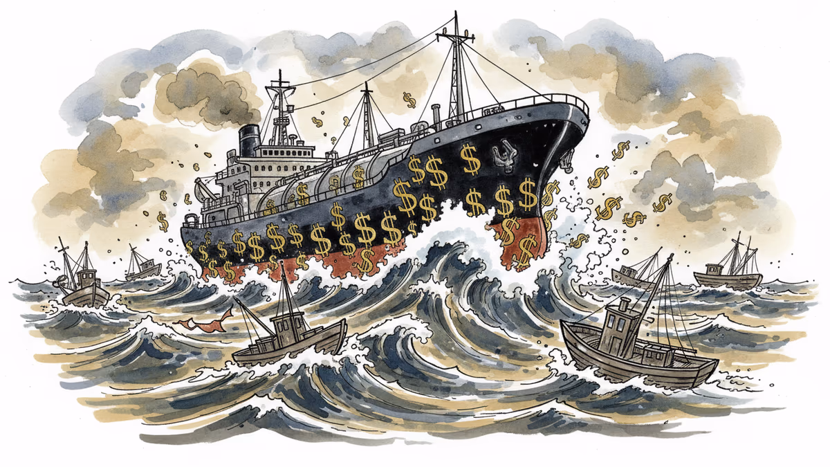 中東石油出口推高油輪成本至6年新高，美伊戰爭威脅下的全球能源博弈