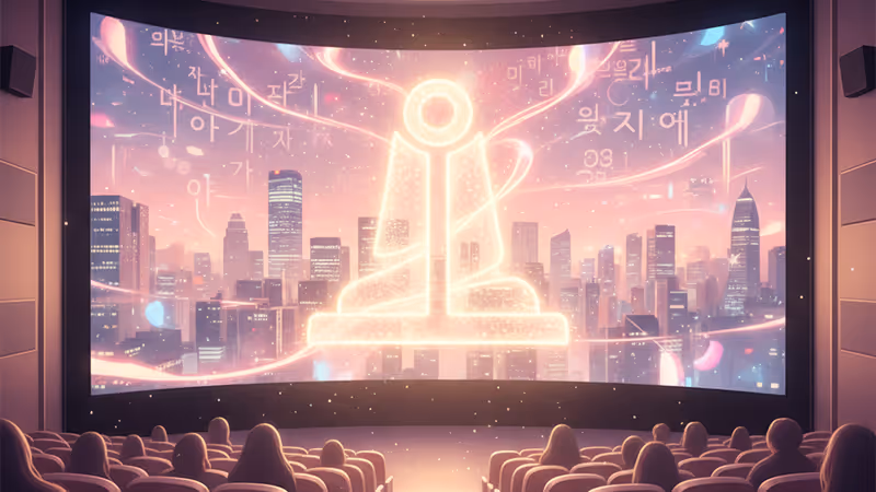 慶祝突破100萬人次的電影海報與熱鬧的電影院現場