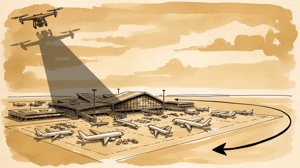 One Drone Rerouted the World's Busiest Airport