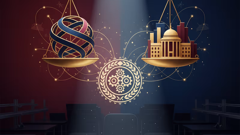 予算削減の影響を受ける韓国の研究室のイメージ