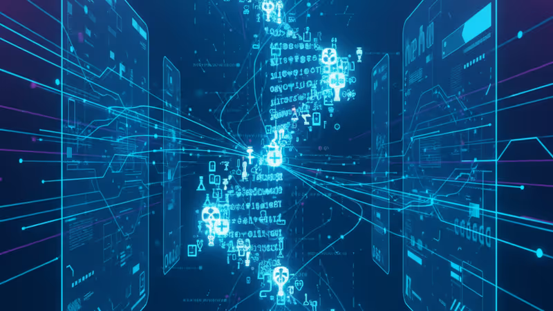 OpenAIによる医療データ統合を象徴するイメージ