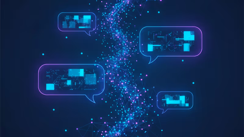 ChatGPTの画面に広告が統合されるイメージ図