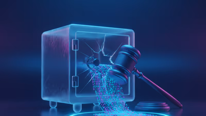 Digital representation of 20 million data logs being audited in a legal context